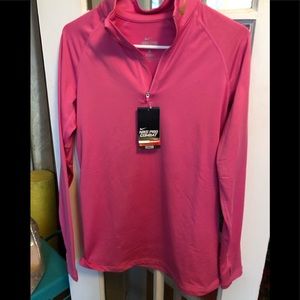 Nike pro pink pullover